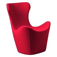 кресло papilio lounge chair красное в Шахтах