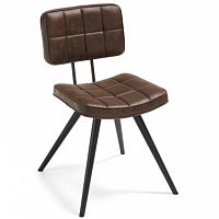 стул lola seat pu brown ноги эпоксидный черный c592u09 от la forma (ex julia grup) в Шахтах