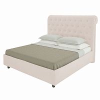 кровать большая 200х200 sweet dreams светло-бежевая в Шахтах