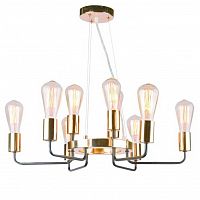 подвесная люстра arte lamp gelo a6001lm-9bk в Шахтах