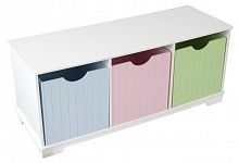 скамья kidkraft storage bench pastel (14565) в Шахтах