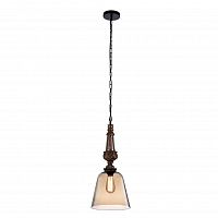 подвесной светильник crystal lux deco sp1 a amber в Шахтах