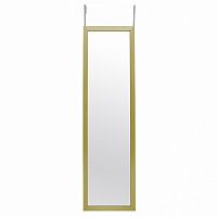 зеркало настенное узкое золотое с креплениями yellow gold в Шахтах