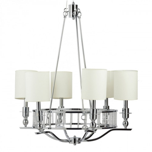 люстра easton light chandelier хром, бежевая в Шахтах