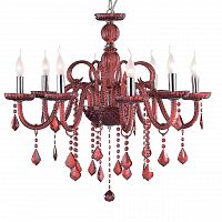 подвесная люстра ideal lux giudecca sp8 rosso в Шахтах