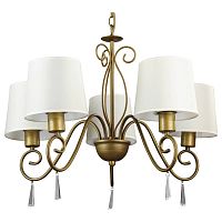 подвесная люстра arte lamp carolina a9239lm-5br в Шахтах