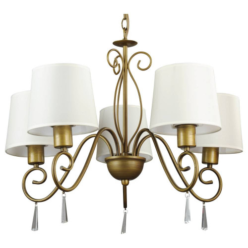 подвесная люстра arte lamp carolina a9239lm-5br в Шахтах