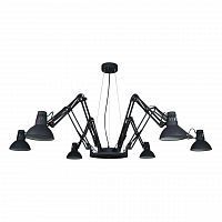 подвесная люстра arte lamp ragno a2043sp-6bk в Шахтах