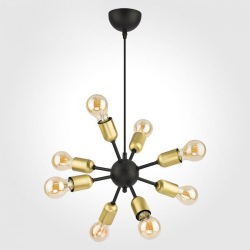 подвесная люстра tk lighting 1468 estrella black в Шахтах