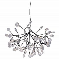 подвесная люстра crystal lux evita sp63 black/transparent в Шахтах