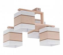 потолочная люстра tk lighting 562 lea white 4 в Шахтах