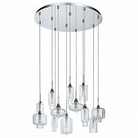 дизайнерская подвесная люстра spot light larissa 1891228 хром в Шахтах