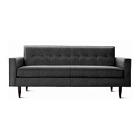 диван bantam sofa большой прямой темно-серый в Шахтах