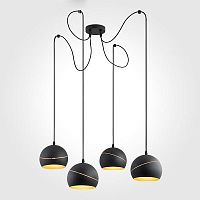 подвесная люстра tk lighting 2221 yoda black orbit в Шахтах