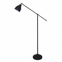 торшер arte lamp braccio a2054pn-1bk в Шахтах