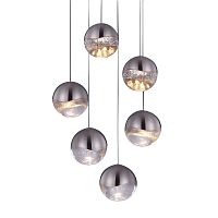 подвесной светильник globo 6u nickel от delight collection в Шахтах