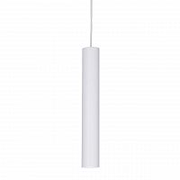 подвесной светодиодный светильник ideal lux ultrathin sp1 small round bianco в Шахтах