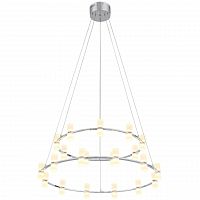 подвесная светодиодная люстра st luce cilindro sl799.103.21 белая в Шахтах