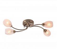 потолочная люстра idlamp carmina 201/4pf-oldbronze в Шахтах