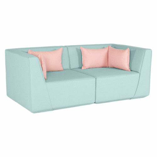 диван cubit sofa прямой голубой в Шахтах