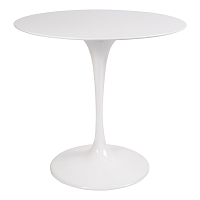 стол eero saarinen style tulip table top mdf d80 глянцевый белый в Шахтах