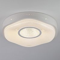 потолочный светодиодный светильник eurosvet shine 40011/1 led белый в Шахтах