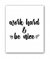 постер be nice а3 в Шахтах