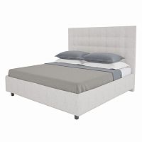 кровать подростковая с мягкой спинкой 140х200 бежевая royal black в Шахтах