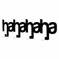вешалка hahaha черная в Шахтах