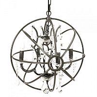 люстра foucault's orb crystal (47*47*64) коричневая в Шахтах