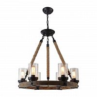 подвесная люстра arte lamp a1693sp-6br в Шахтах