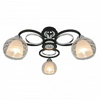 потолочная люстра arte lamp ginevra a1604pl-3bk в Шахтах