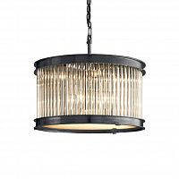 люстра essex crystal 45 черное основание, прозрачное стекло в Шахтах