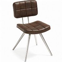 стул lola seat pu brown ножки из нержаеющей стали c589u09 от la forma (ex julia grup) в Шахтах