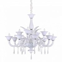 подвесная люстра ideal lux renoir sp12 bianco в Шахтах