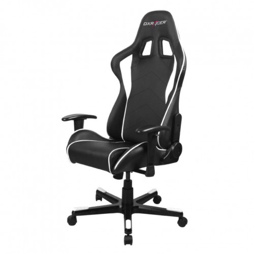 кресло геймерское dxracer formula черно-белое в Шахтах