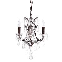люстра 19th c. rococo iron & clear crystal round vol.i бронза в Шахтах
