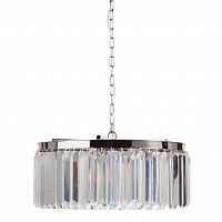 люстра rhys clear glass хром, прозрачная, чёрная в Шахтах