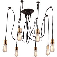 подвесная люстра arte lamp mazzetto a4290sp-7bk в Шахтах